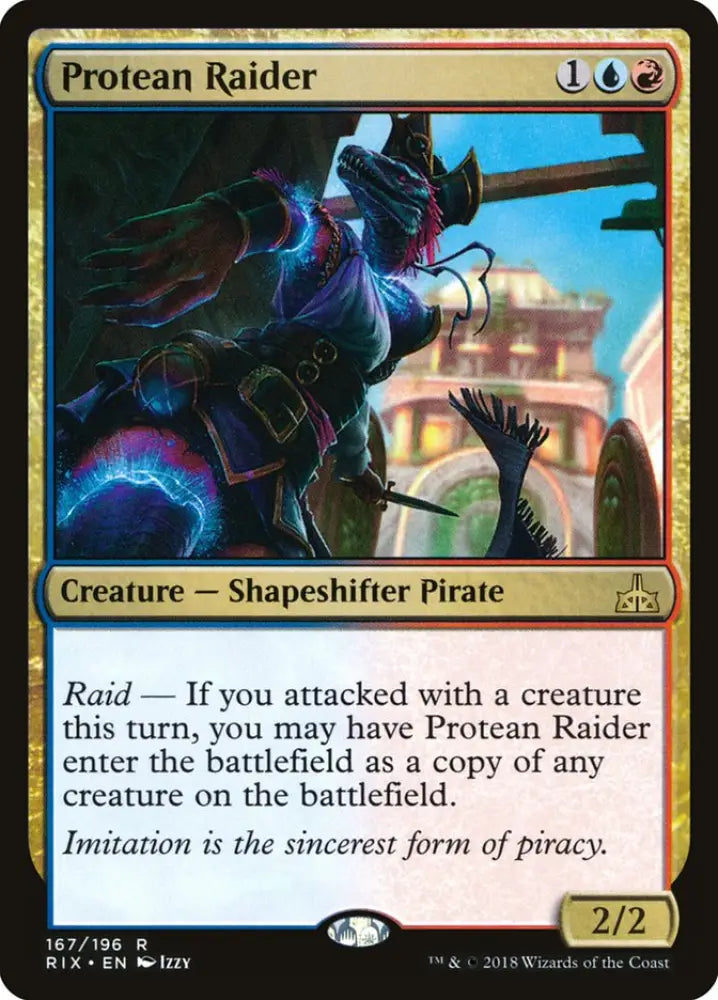 Protean Raider [Rivals of Ixalan] - MTG Single