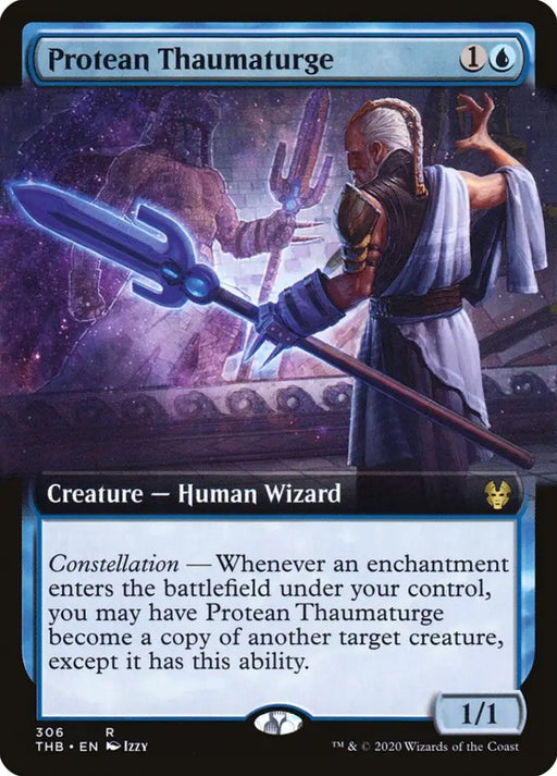 Protean Thaumaturge (Extended Art) [Theros Beyond Death] - MTG Single
