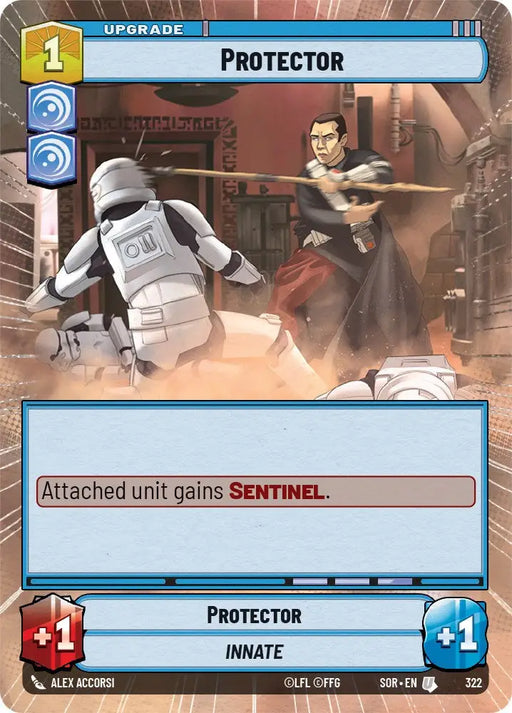 Protector (Hyperspace) (322) [Spark of Rebellion] - Star Wars: Unlimited Single