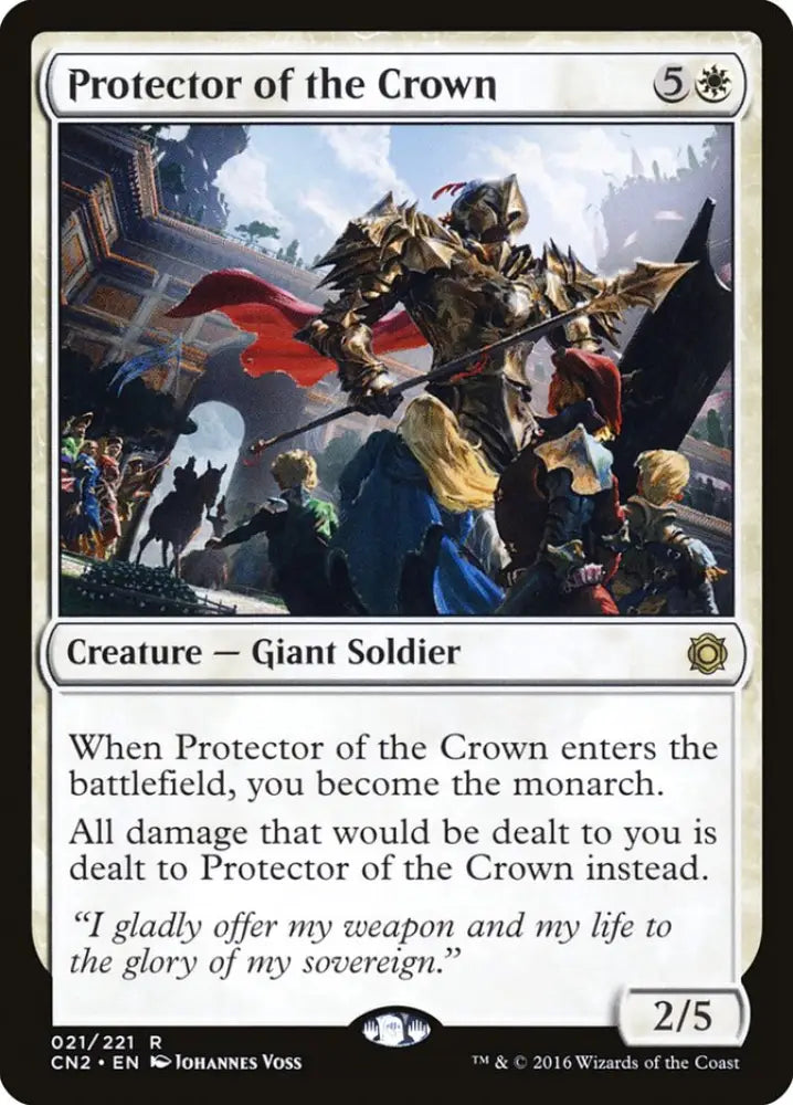 Protector of the Crown [Conspiracy: Take the Crown] - MTG Single