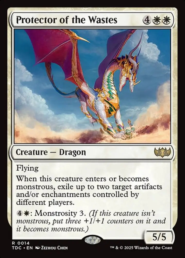 Protector of the Wastes (14) [Tarkir: Dragonstorm Commander]