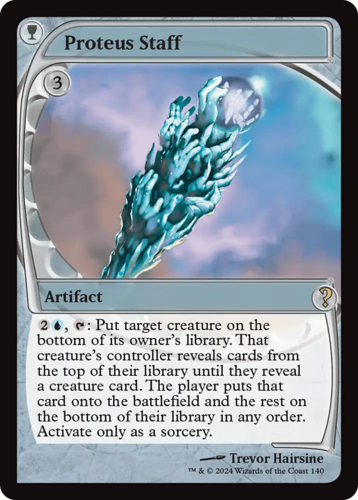 Proteus Staff (Future Sight) [Mystery Booster 2] - MTG Single