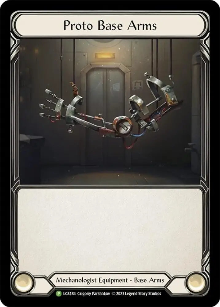 Proto Base Arms [LGS184] (Promo) Cold Foil - Flesh And Blood Single