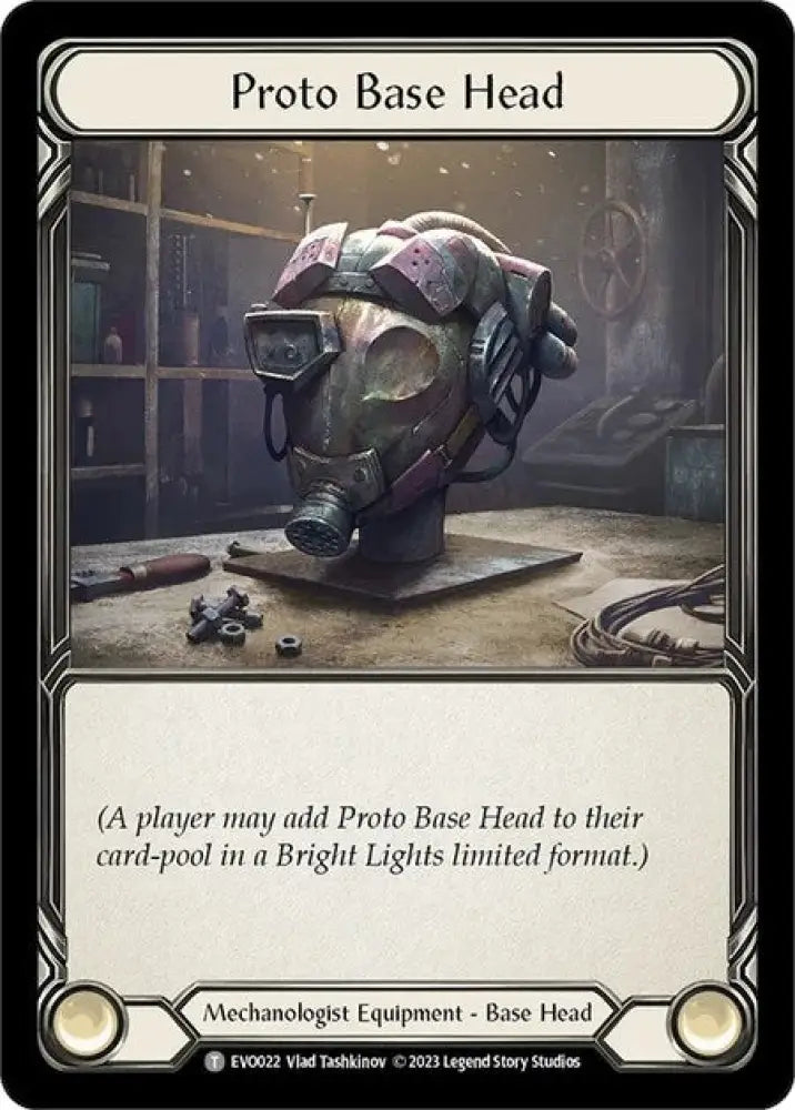 Proto Base Head [Bright Lights] - Flesh And Blood Single