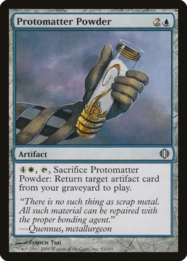 Protomatter Powder [Shards of Alara] - MTG Single