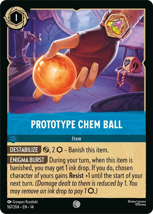 Prototype Chem Ball (167/204) [Hyperia City]