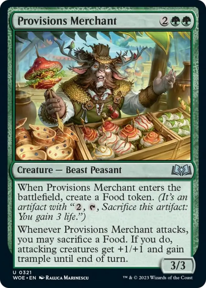 Provisions Merchant [Wilds of Eldraine] - MTG Single