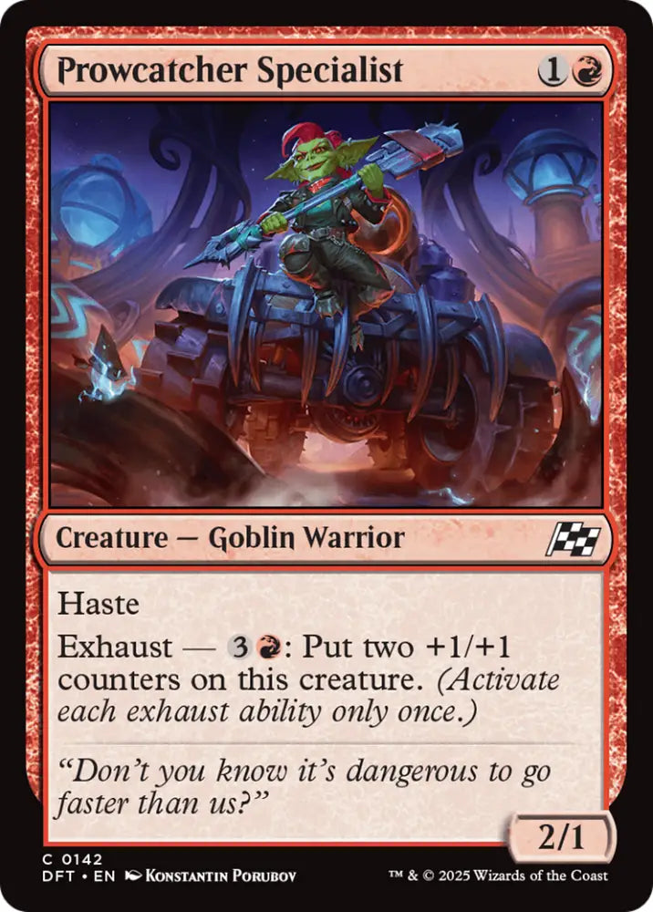 Prowcatcher Specialist [Aetherdrift] - MTG Single