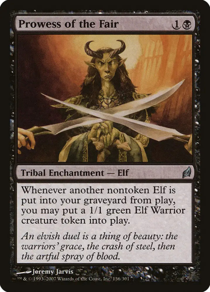 Prowess of the Fair [Lorwyn] - MTG Single