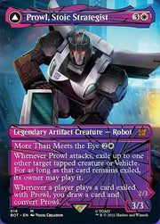 Prowl Stoic Strategist // Prowl Pursuit Vehicle (Shattered Glass) [Transformers] - MTG Single