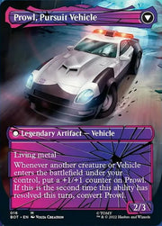 Prowl Stoic Strategist // Prowl Pursuit Vehicle (Shattered Glass) [Transformers] - MTG Single