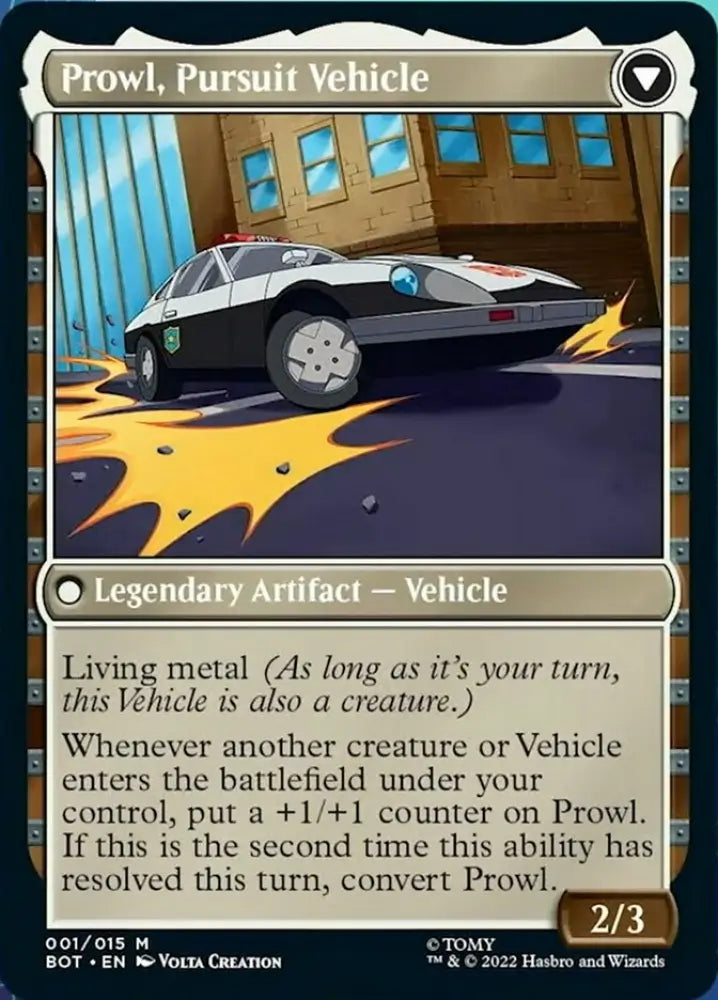 Prowl Stoic Strategist // Prowl Pursuit Vehicle [Transformers] - MTG Single