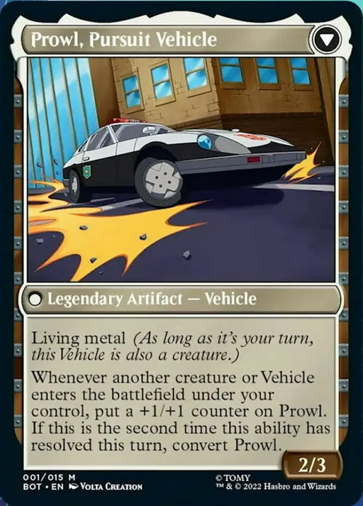 Prowl Stoic Strategist // Prowl Pursuit Vehicle [Transformers] - MTG Single