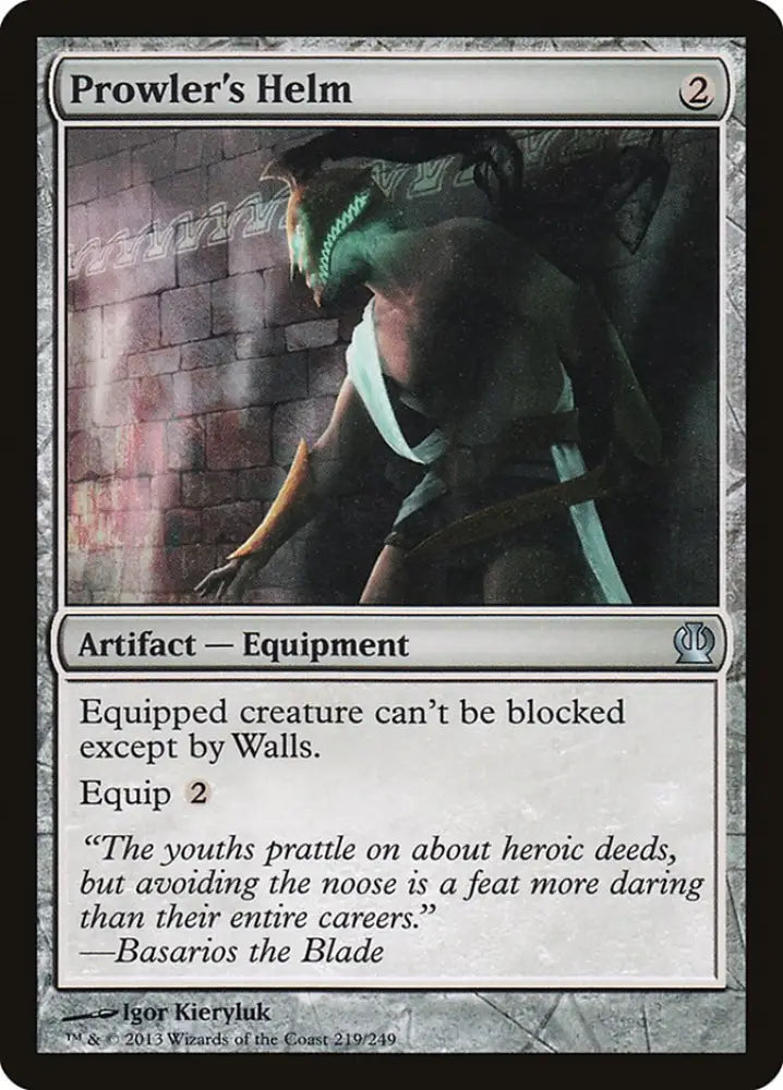 Prowler’s Helm [Theros] - MTG Single