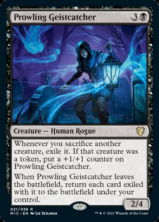 Prowling Geistcatcher [Innistrad: Midnight Hunt Commander] - MTG Single