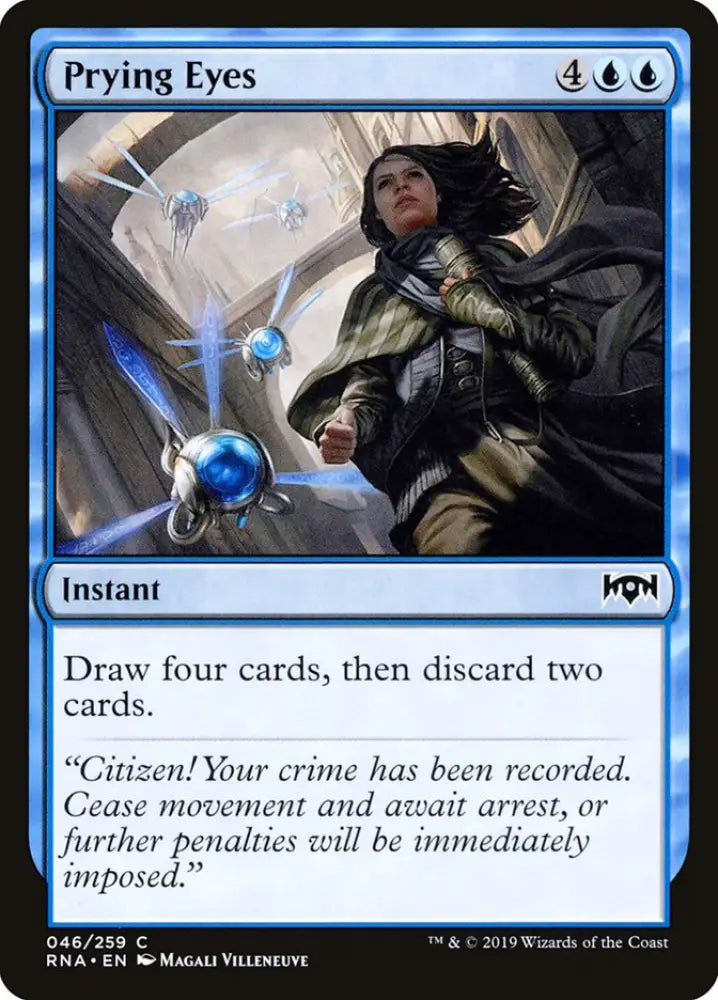 Prying Eyes [Ravnica Allegiance] - MTG Single