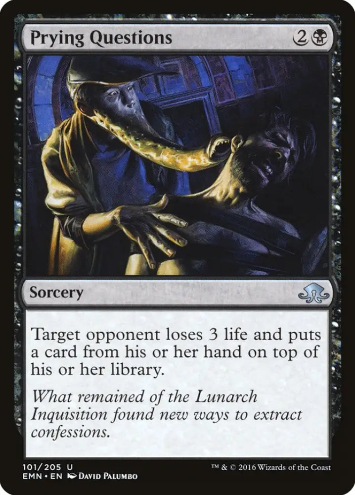 Prying Questions [Eldritch Moon] - MTG Single