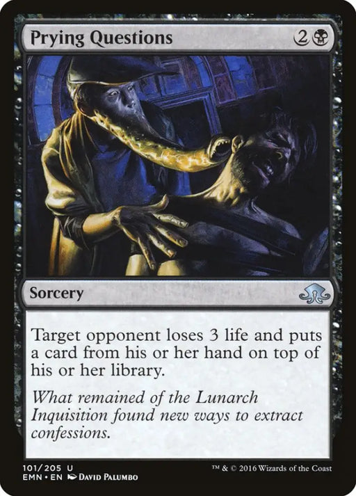 Prying Questions [Eldritch Moon] - MTG Single