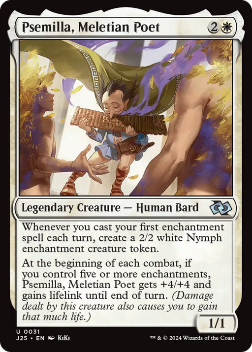 Psemilla Meletian Poet (Anime) [Foundations Jumpstart] - MTG Single