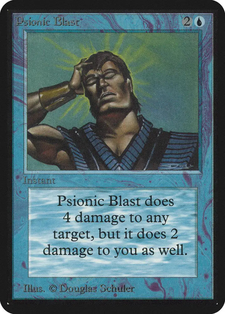 Psionic Blast [Alpha Edition] - MTG Single