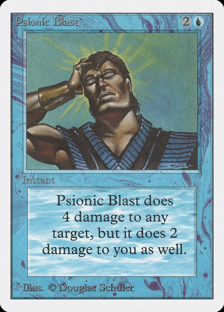 Psionic Blast [Unlimited Edition] - MTG Single