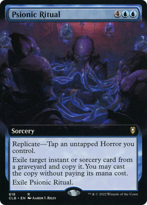 Psionic Ritual (Extended Art) [Commander Legends: Battle for Baldur’s Gate] - MTG Single