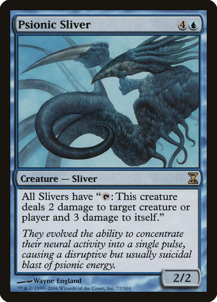 Psionic Sliver [Time Spiral] - MTG Single