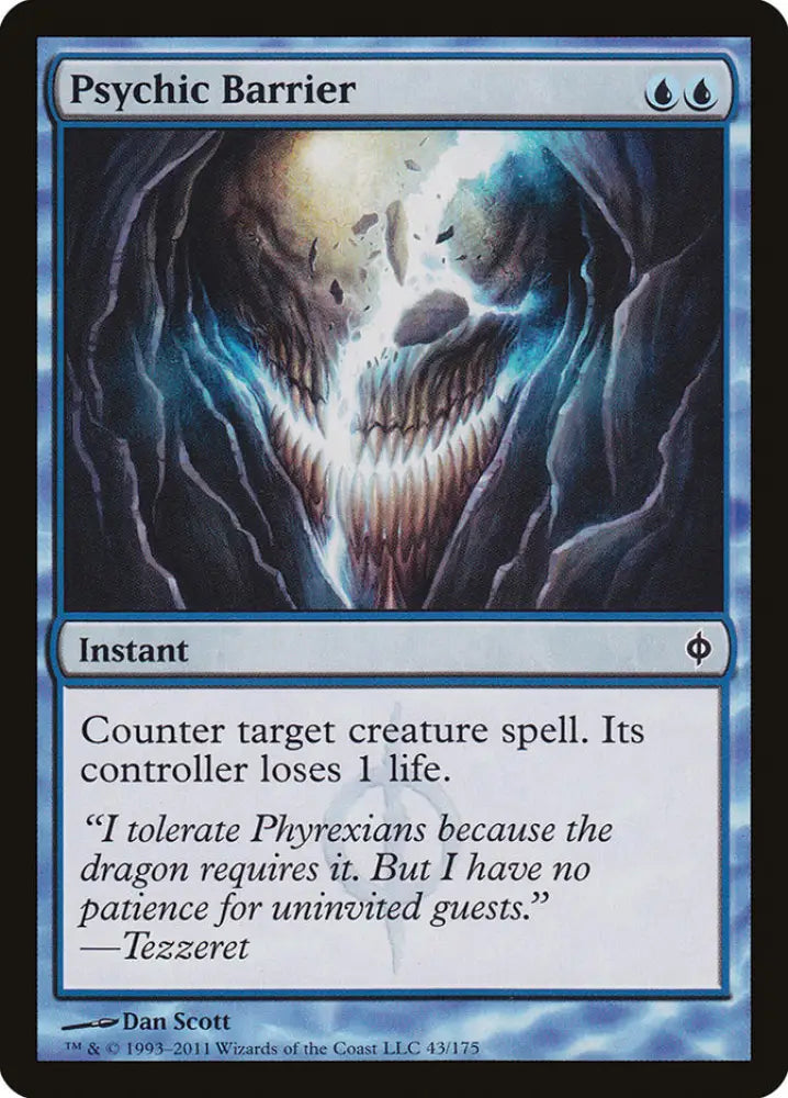 Psychic Barrier [New Phyrexia] - MTG Single