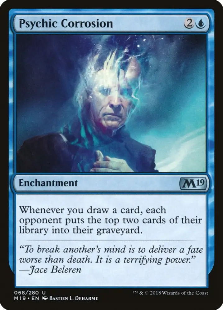 Psychic Corrosion [Core Set 2019] - MTG Single