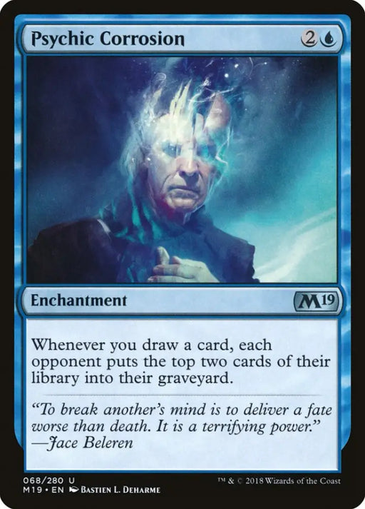 Psychic Corrosion [Core Set 2019] - MTG Single