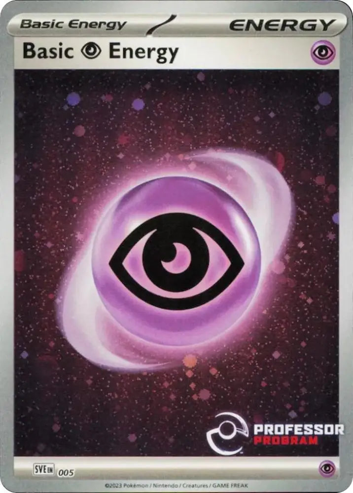 Psychic Energy (005) (2023) [Professor Program Promos] - Pokemon Single