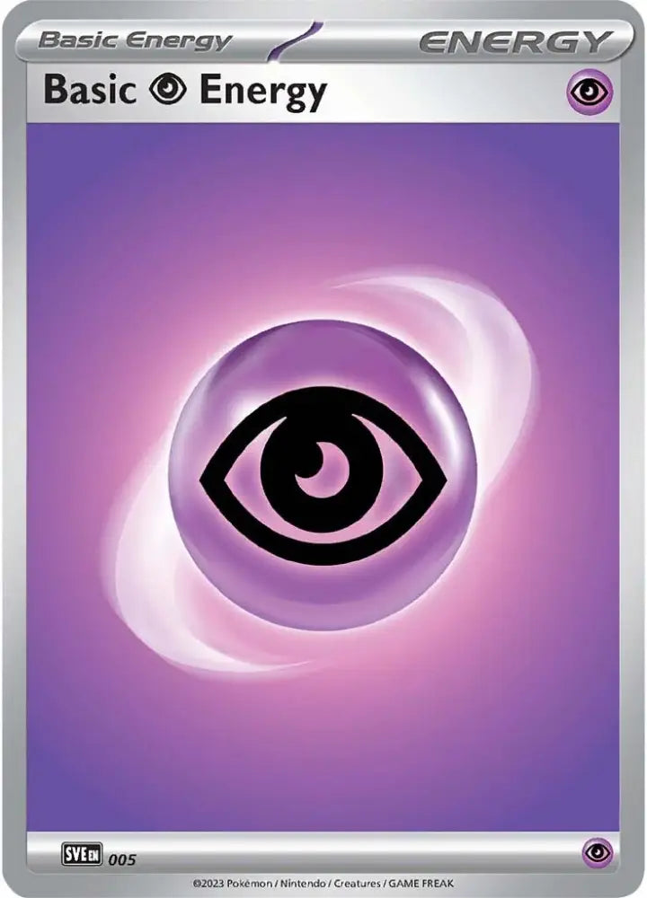 Psychic Energy (005) [Scarlet & Violet: Base Set] - Pokemon Single