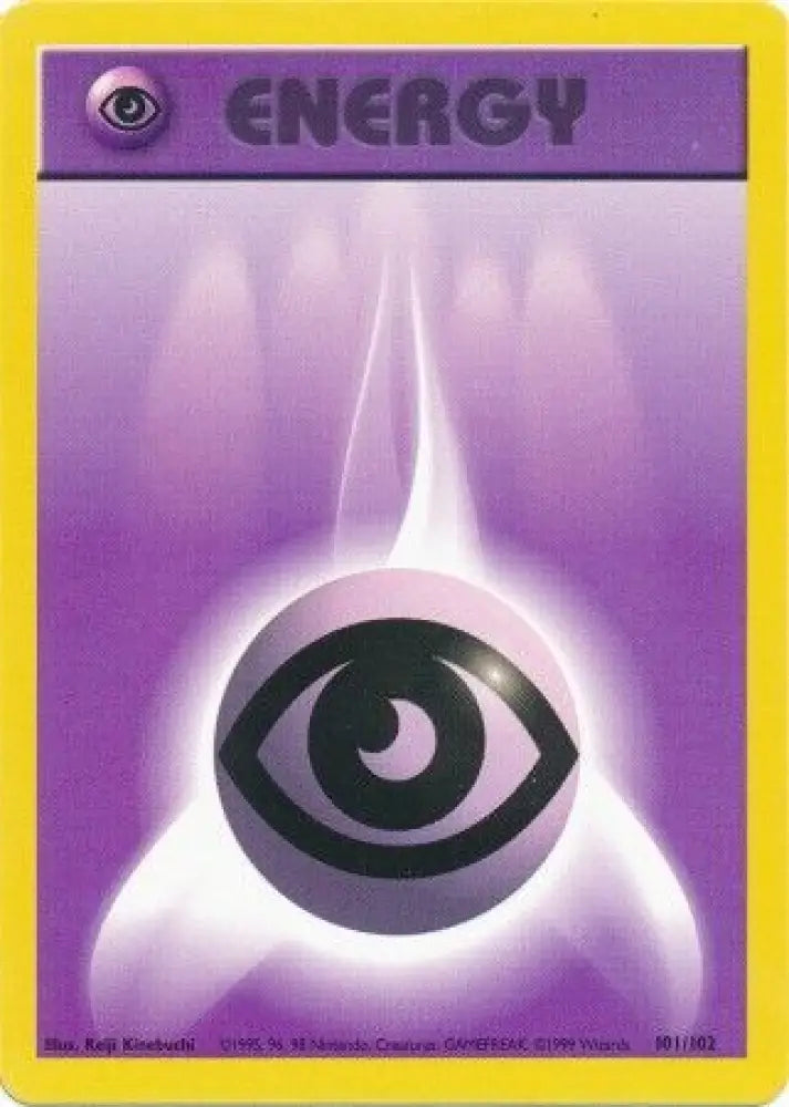 Psychic Energy (101/102) [Base Set Unlimited] - Pokemon Single