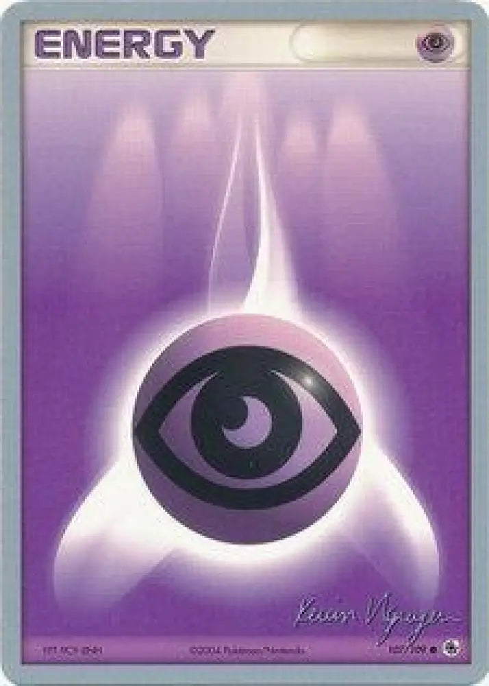 Psychic Energy (107/109) (Team Rushdown - Kevin Nguyen) [World Championships 2004] - Pokemon Single
