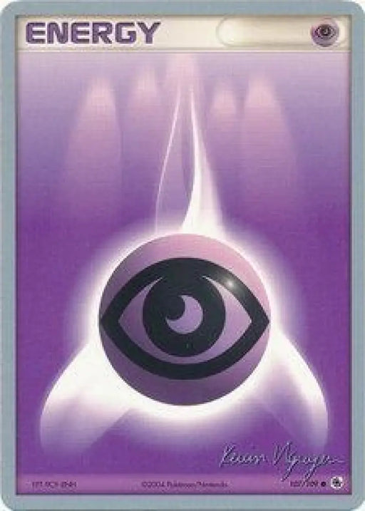 Psychic Energy (107/109) (Team Rushdown - Kevin Nguyen) [World Championships 2004] - Pokemon Single