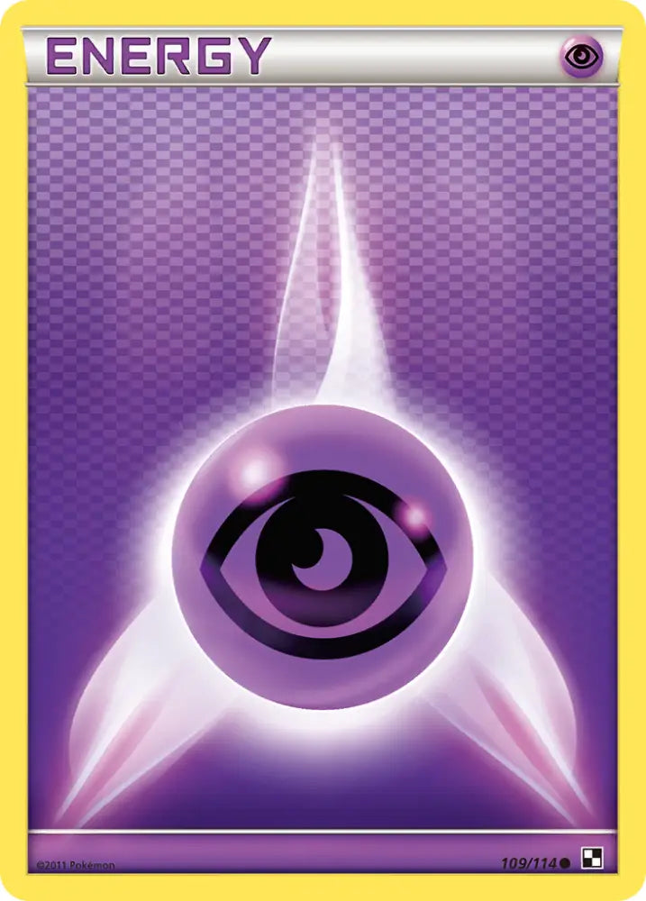 Psychic Energy (109/114) [Black & White: Base Set] - Pokemon Single