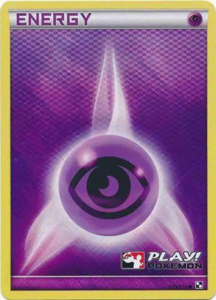 Psychic Energy (109/114) (Play Pokemon Promo) [Black & White: Base Set] - Pokemon Single