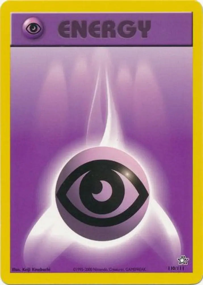 Psychic Energy (110/111) [Neo Genesis Unlimited] - Pokemon Single