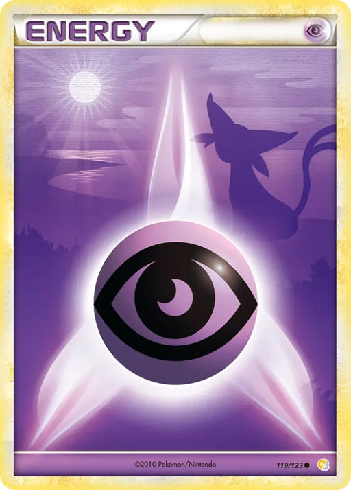 Psychic Energy (119/123) [HeartGold & SoulSilver: Base Set] - Pokemon Single