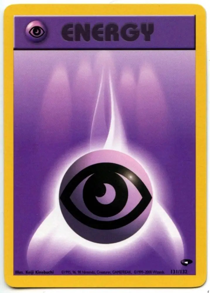 Psychic Energy (131/132) [Gym Heroes Unlimited] - Pokemon Single