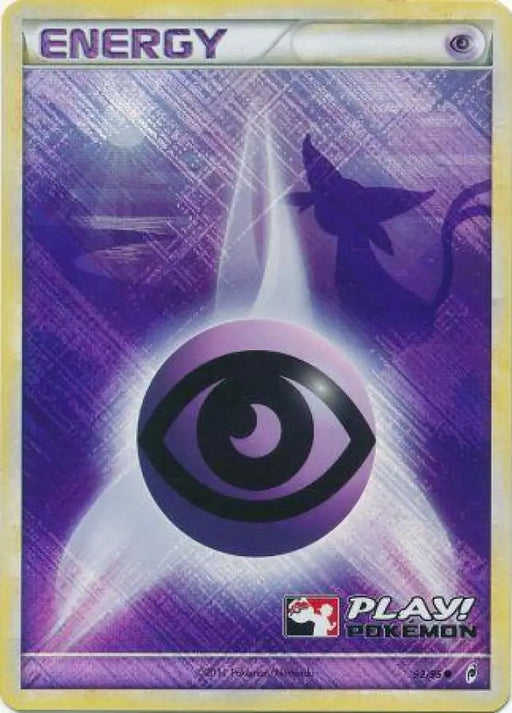 Psychic Energy (92/95) (Play Pokemon Promo) [HeartGold & SoulSilver: Call of Legends] - Pokemon Single