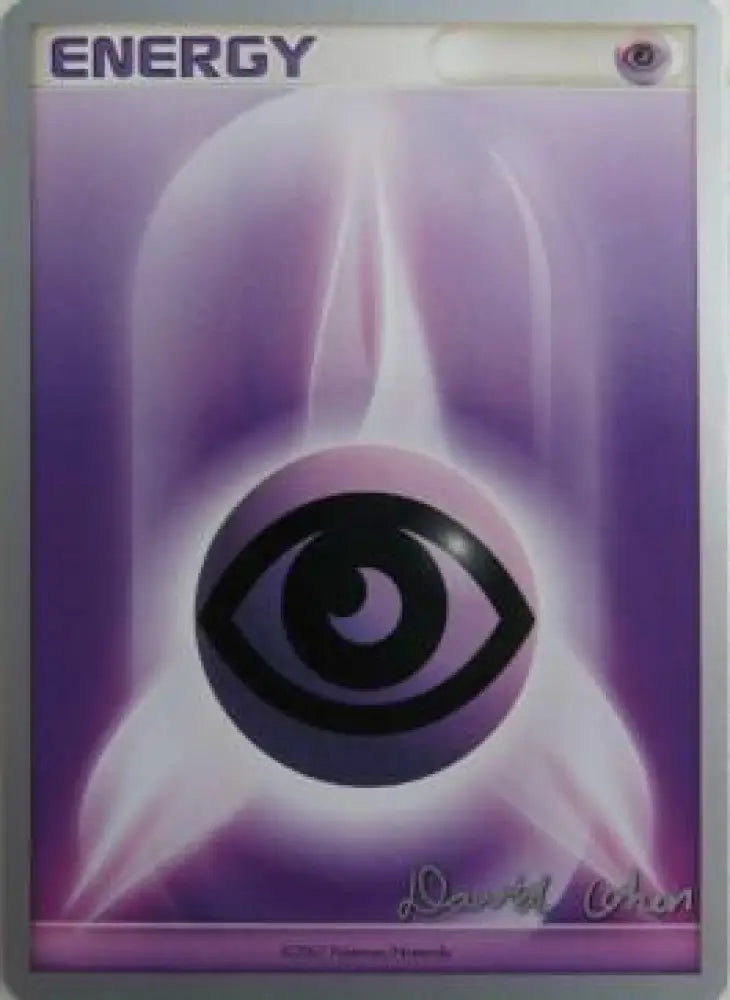 Psychic Energy (Stallgon - David Cohen) [World Championships 2009] - Pokemon Single
