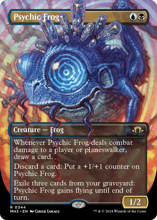Psychic Frog (Borderless) [Modern Horizons 3] - MTG Single