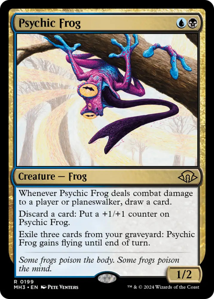 Psychic Frog [Modern Horizons 3] - MTG Single