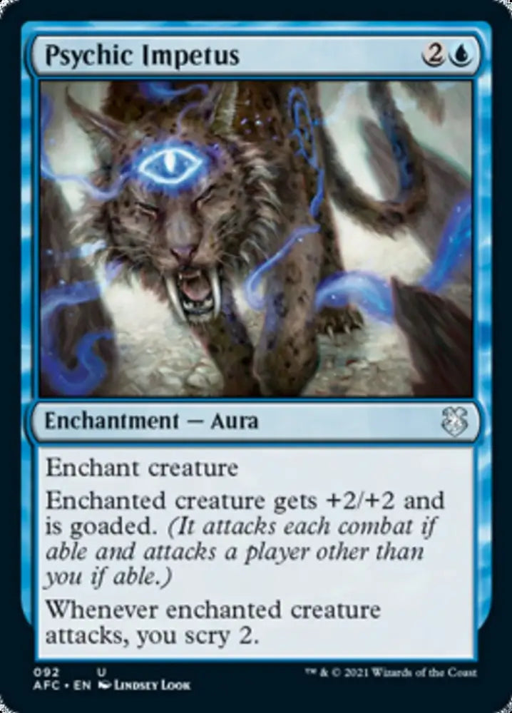 Psychic Impetus [Dungeons & Dragons: Adventures in the Forgotten Realms Commander] - MTG Single