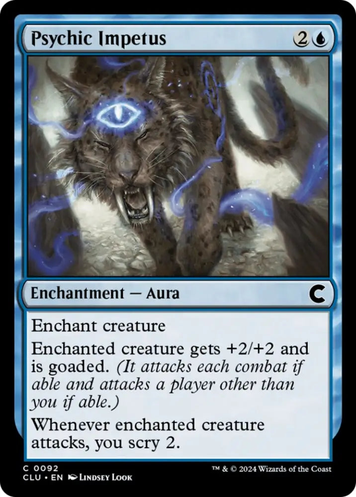 Psychic Impetus [Ravnica: Clue Edition] - MTG Single