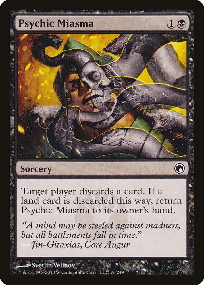 Psychic Miasma [Scars of Mirrodin] - MTG Single