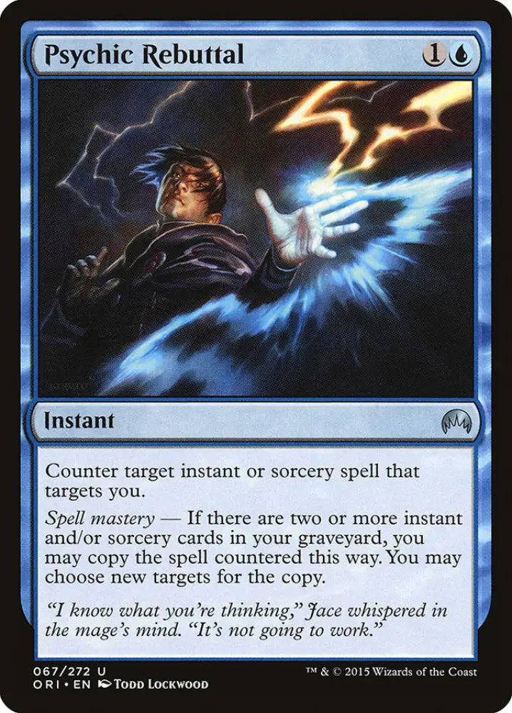 Psychic Rebuttal [Magic Origins] - MTG Single