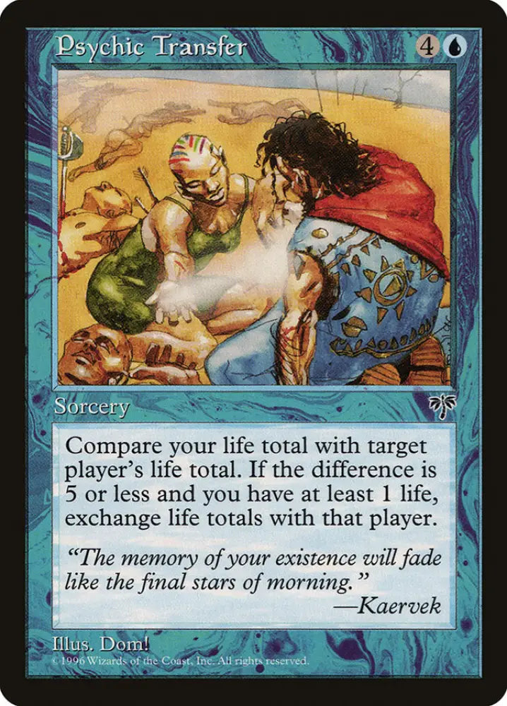 Psychic Transfer [Mirage] - MTG Single