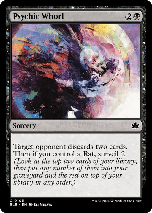Psychic Whorl [Bloomburrow] - MTG Single